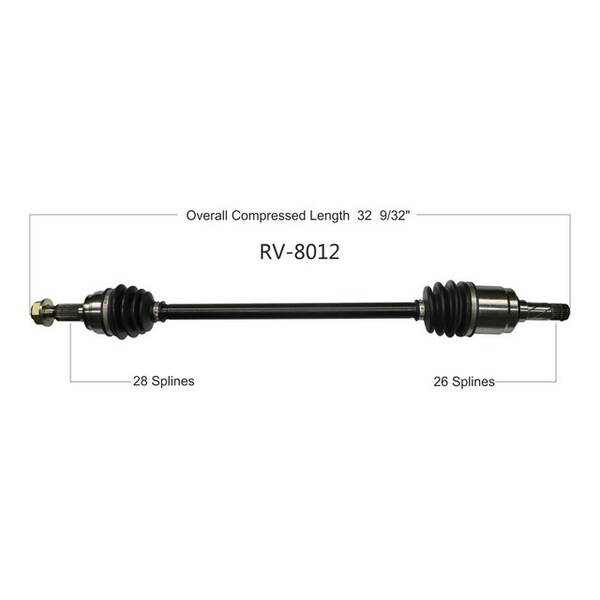 Surtrack Axle Cv Axle Shaft, Rv-8012 RV-8012 - main